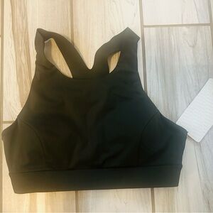 NWT; Lululemon, Fast and Free Bra, Dark Olive, 10
